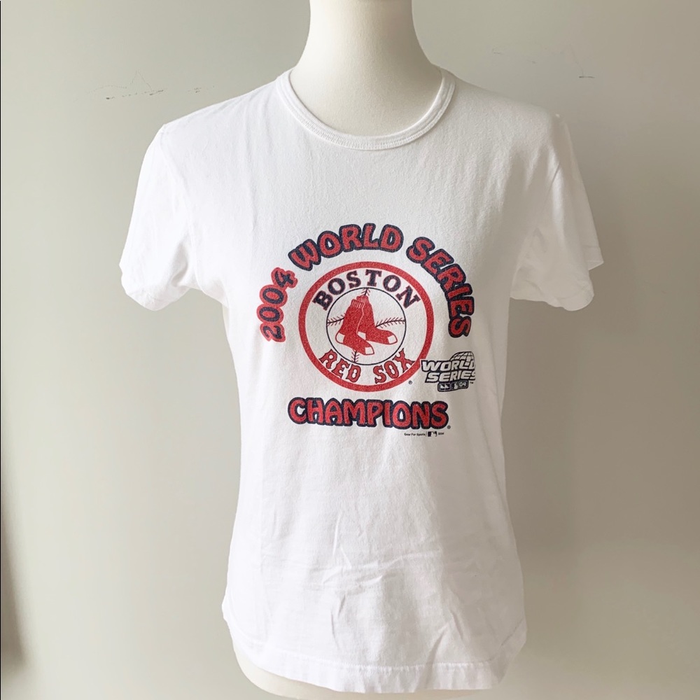 Junior’s Red Sox World Series Fitted Shirt Size XL